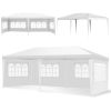 Party Tent 10'x20', Canopy Outdoor Tents for Wedding, Camping, Events Shelter (White)