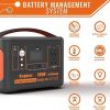 600W Portable Power Station 568Wh 153600mAh Solar Generator Backup Power With AC/DC/ PD 65W Type-c/QC3.0/Wireless Charger /Flashlight;  CPAP Battery P