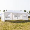 20''x10''(3 x 6m) Six Sides Two Doors Waterproof Tent with Spiral Tubes For Household;  Wedding;  Party;  Parking Shed  XH