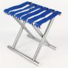 1pc Durable Folding Stool; Portable Stool For Camping Fishing; Fishing Accessories