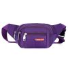 Casual Multifunctional Waist Bag; Adjustable Durable Large Capacity Messenger Bag For Outdoor Sports Running Walking