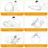 Pop Up Beach Tent Sun Shade Shelter Anti-UV Automatic Waterproof Tent Canopy for 2/3 Man w/ Net Window Storage Bag